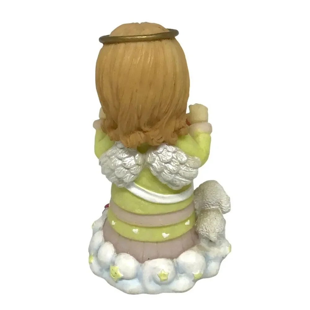 Whispers Heaven Friendship Starts Loving Hearts Figurine Angel Valentine Love